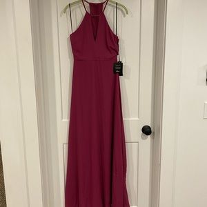 Lulus keyhole maxi dress